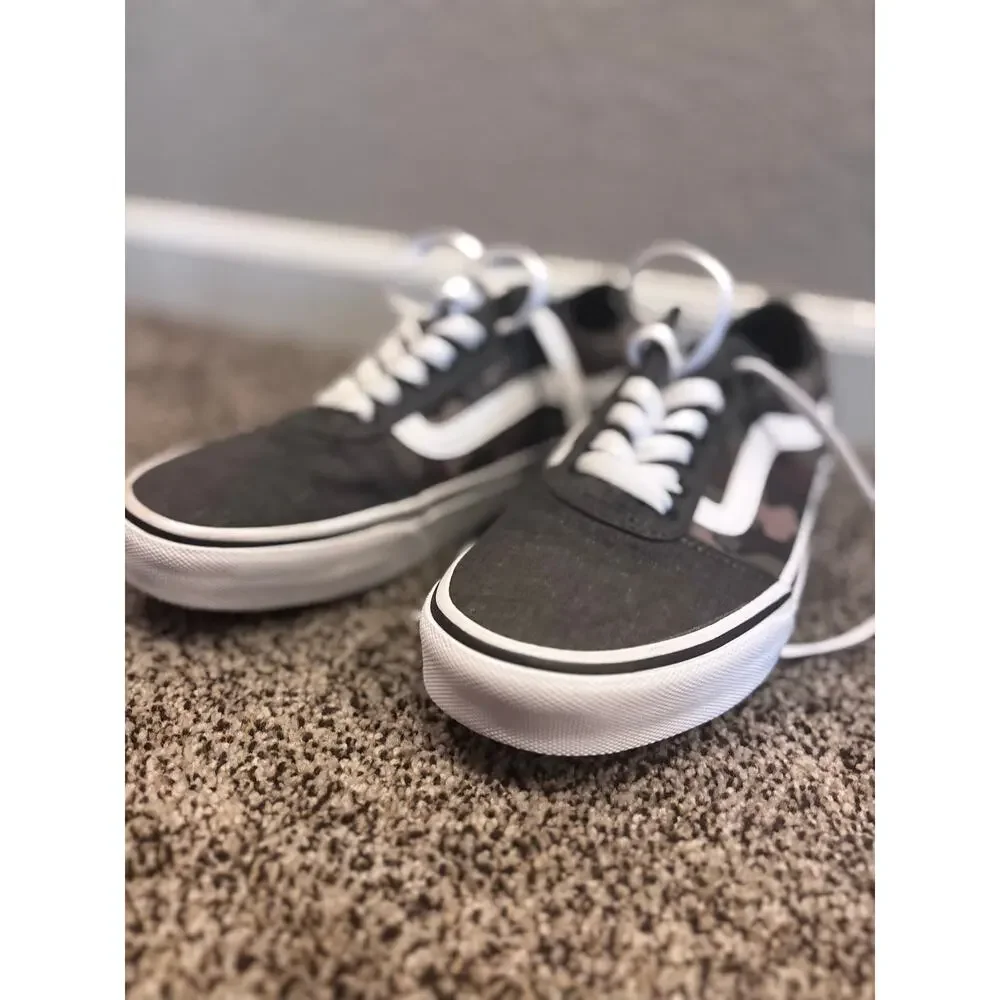 MEN'S VANS WARD SKATE SHOES -CAMOUFLAGE